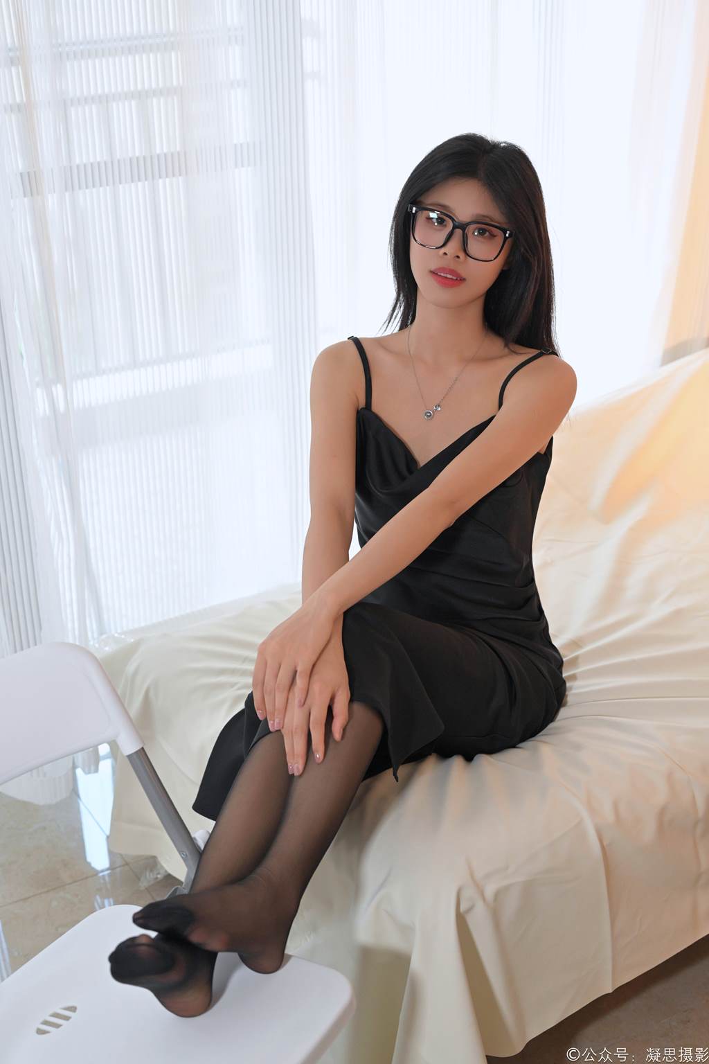 凝思摄影 NO.010 木木-包臀裙、黑丝、高跟鞋[136P/1V/3.36GB]插图3