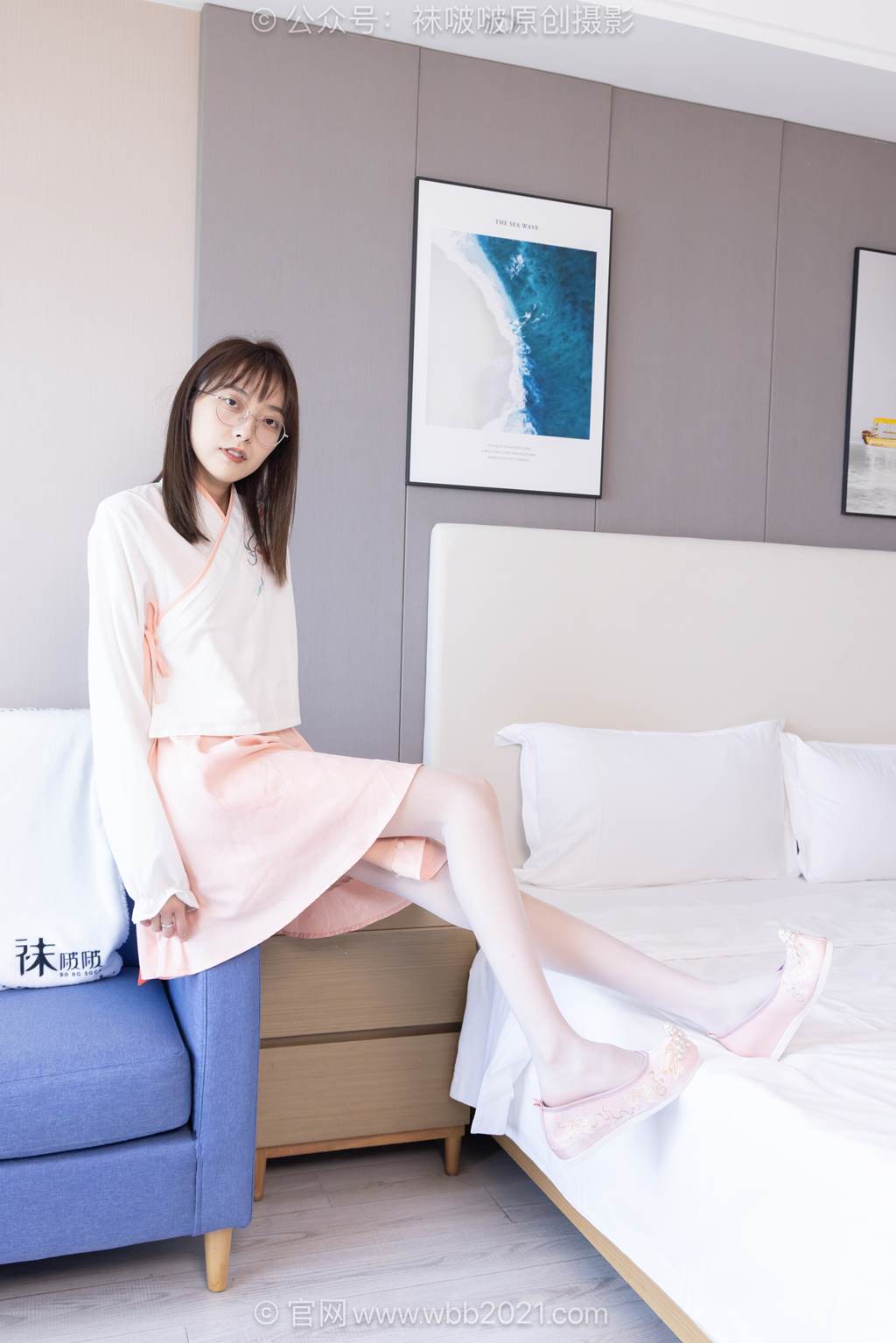 [BoBoSocks袜啵啵]NO.595 稚予-皮鞋、平底布鞋、薄肉丝、薄白丝[155P/1V/7.16GB]-无料摄影圈