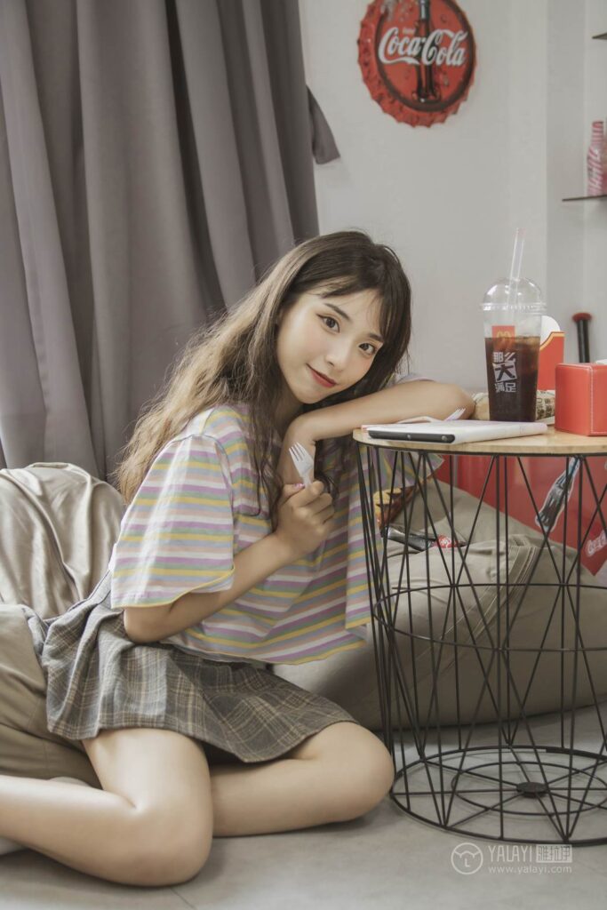 [YALAYI雅拉伊] 2019.07.16 No.340 氧气女孩 阿橙 [46P/457MB]插图2