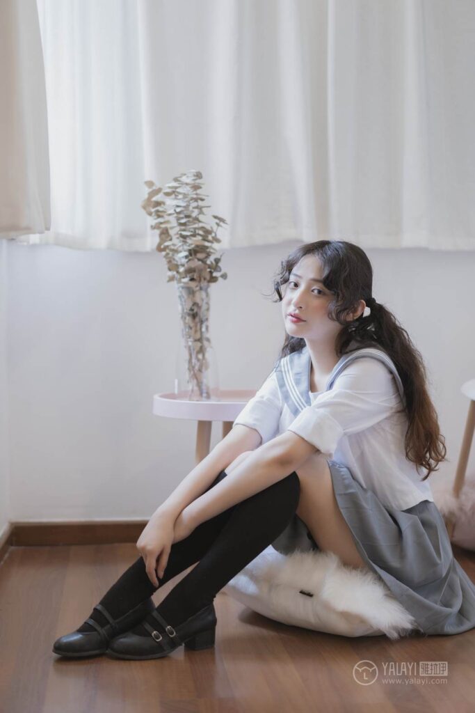 [YALAYI雅拉伊] 2019.07.25 No.349 清纯学生妹 模特西子 [75P/466MB]插图3