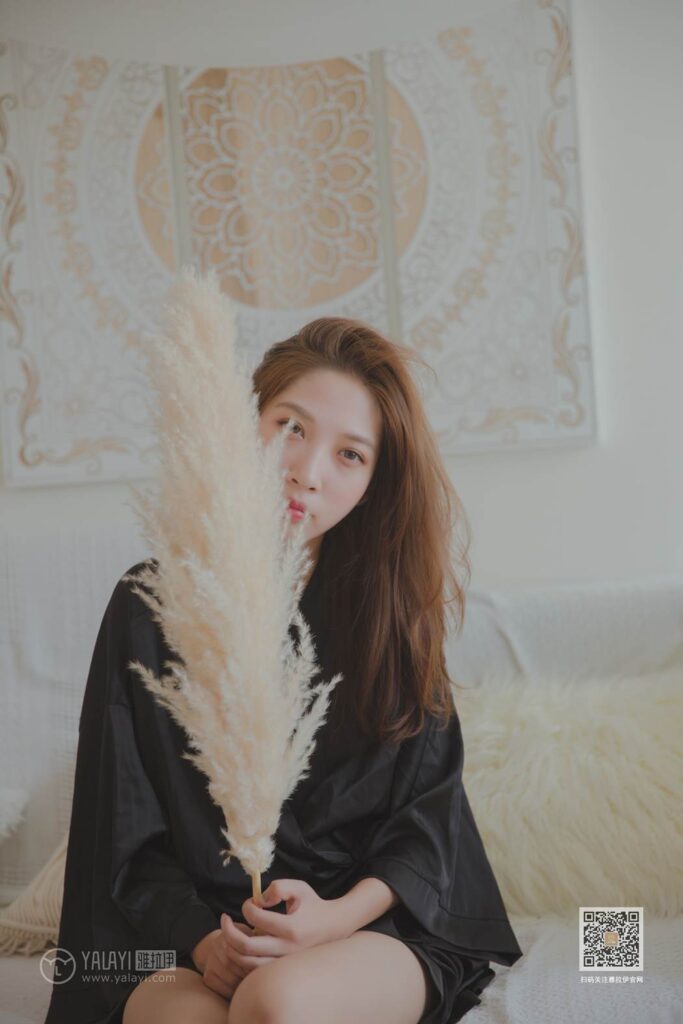 [YALAYI雅拉伊] 2019.09.30 Vol.416 白加黑 蓝心 [49+1P/468MB]插图3