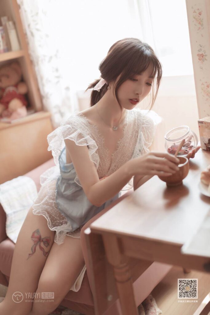 [YALAYI雅拉伊] 2019.10.28 Vol.443 佳人有约 佳佳 [49+1P/447MB]插图2