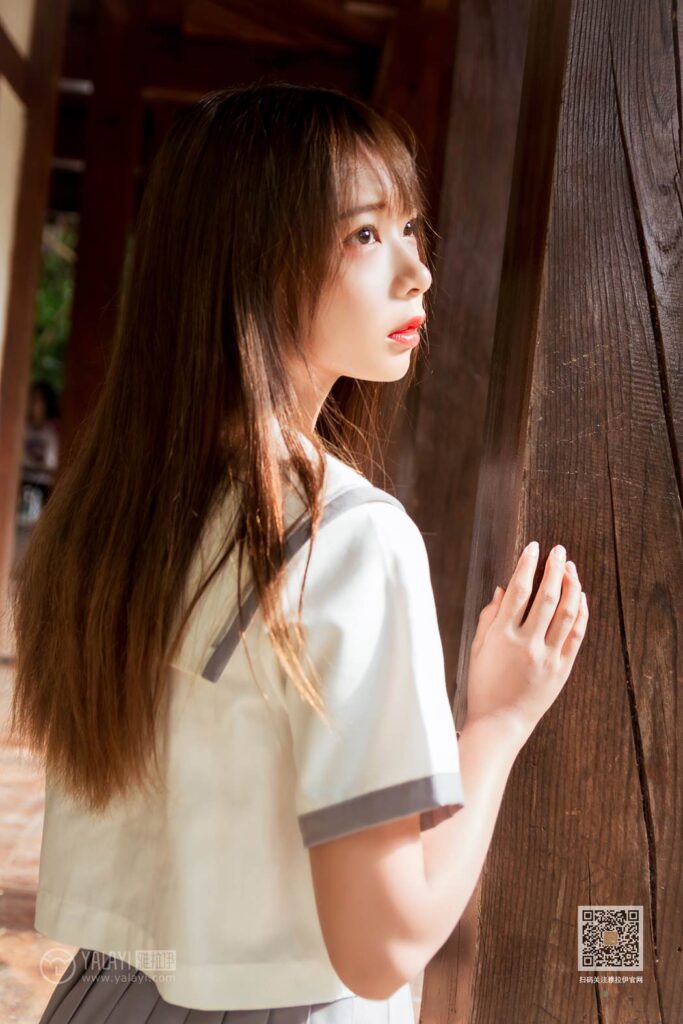 [YALAYI雅拉伊] 2019.11.25 No.471 越秀百褶裙少女 阿禾 [43P/439MB]插图3