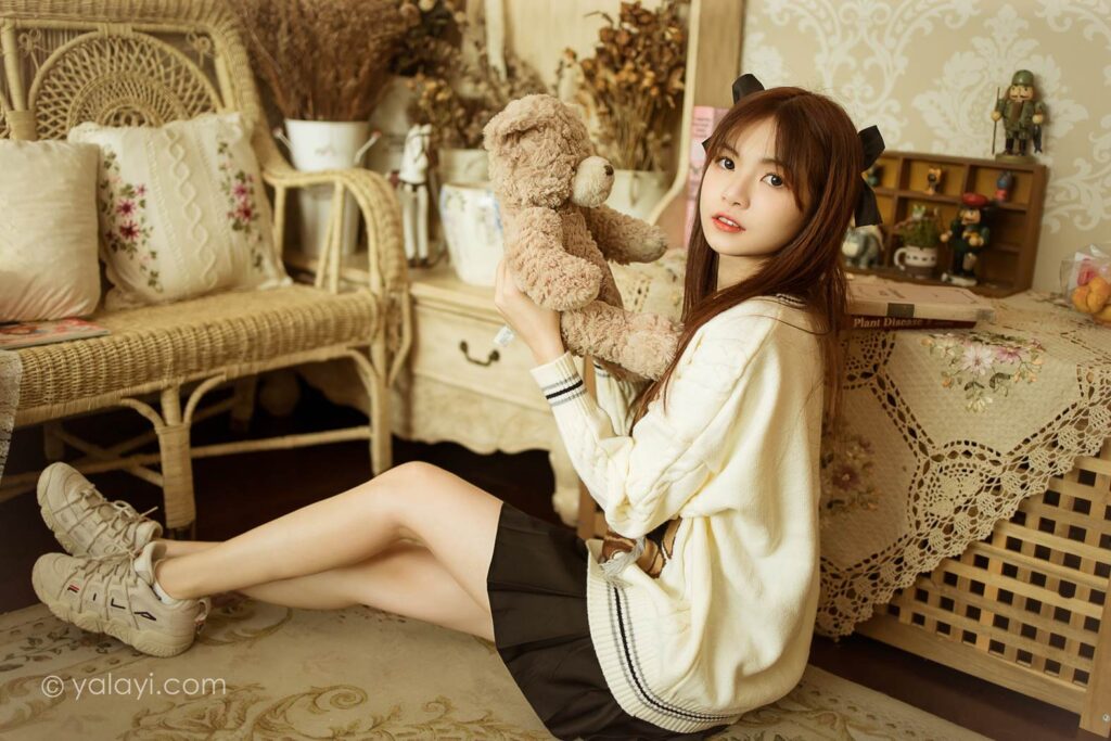 [YALAYI雅拉伊] 2021.12.14 NO.876 可爱小熊 茹莎 [46P/521MB]插图2