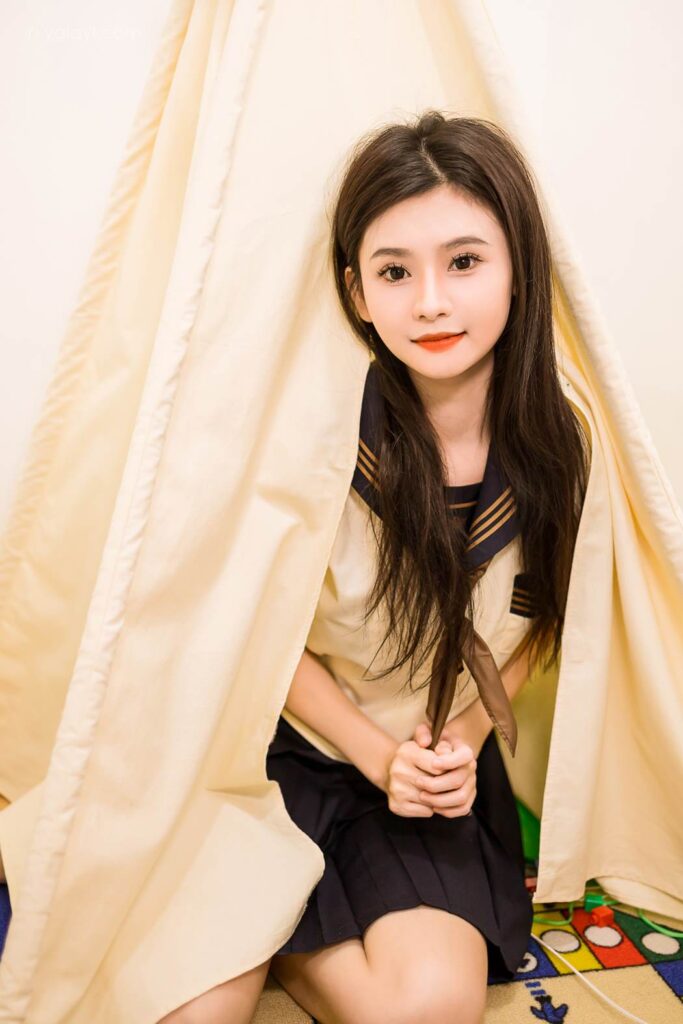 [YALAYI雅拉伊]2023.08.31 NO.1067 今天就穿jk吧 若婷[45+1P/242MB]插图2