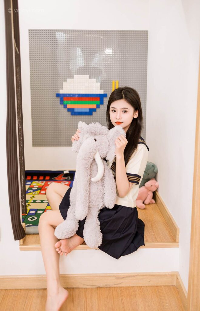 [YALAYI雅拉伊]2023.08.31 NO.1067 今天就穿jk吧 若婷[45+1P/242MB]插图3