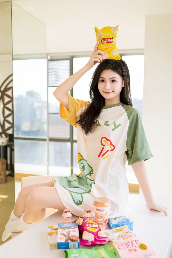 [YALAYI雅拉伊]2023.09.29 NO.1072 小恐龙睡衣 若婷[45+1P/231MB]插图2