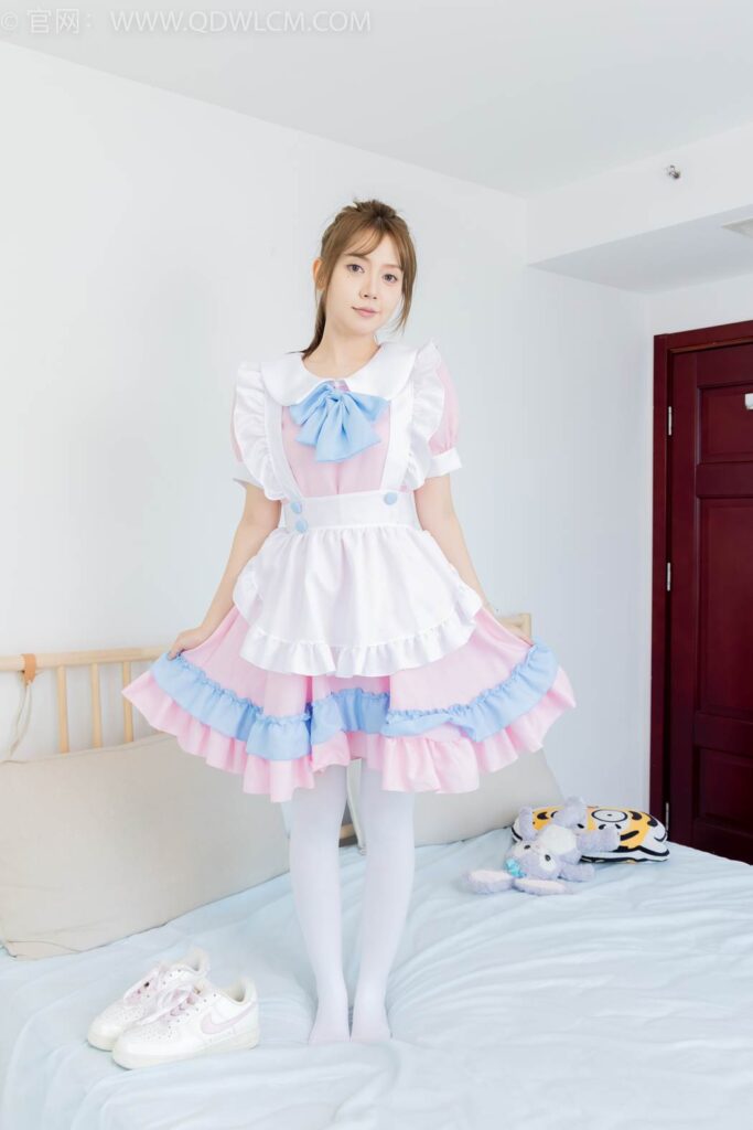 物恋传媒 NO.2416 小曦-板鞋、厚白丝、女仆装[160P/1V/3.41GB]插图