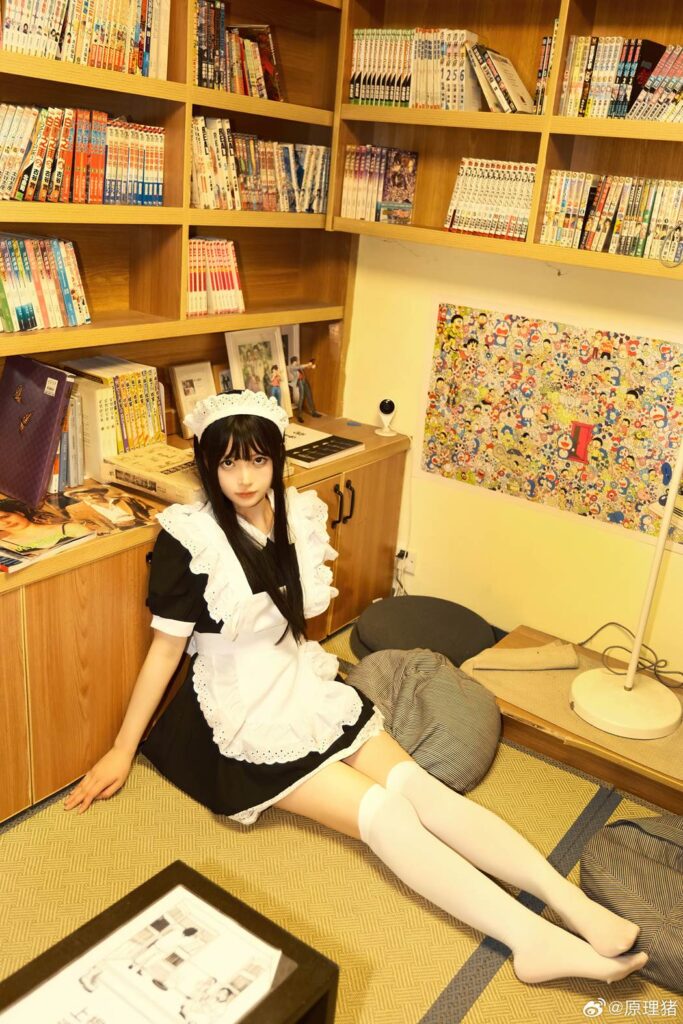 白莉爱吃巧克力 NO.003 – 原理猪 打工女仆[11P/509MB]插图