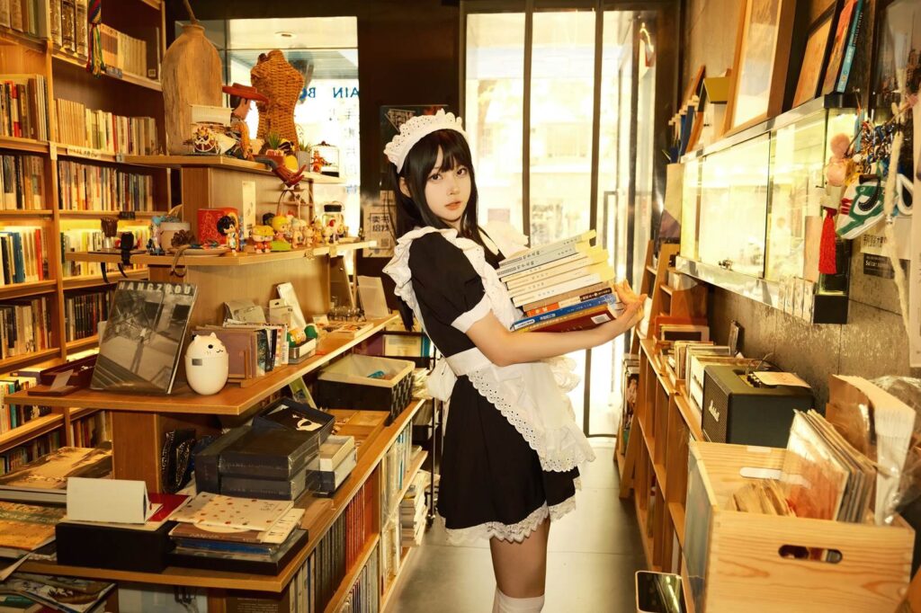 白莉爱吃巧克力 NO.003 – 原理猪 打工女仆[11P/509MB]插图2