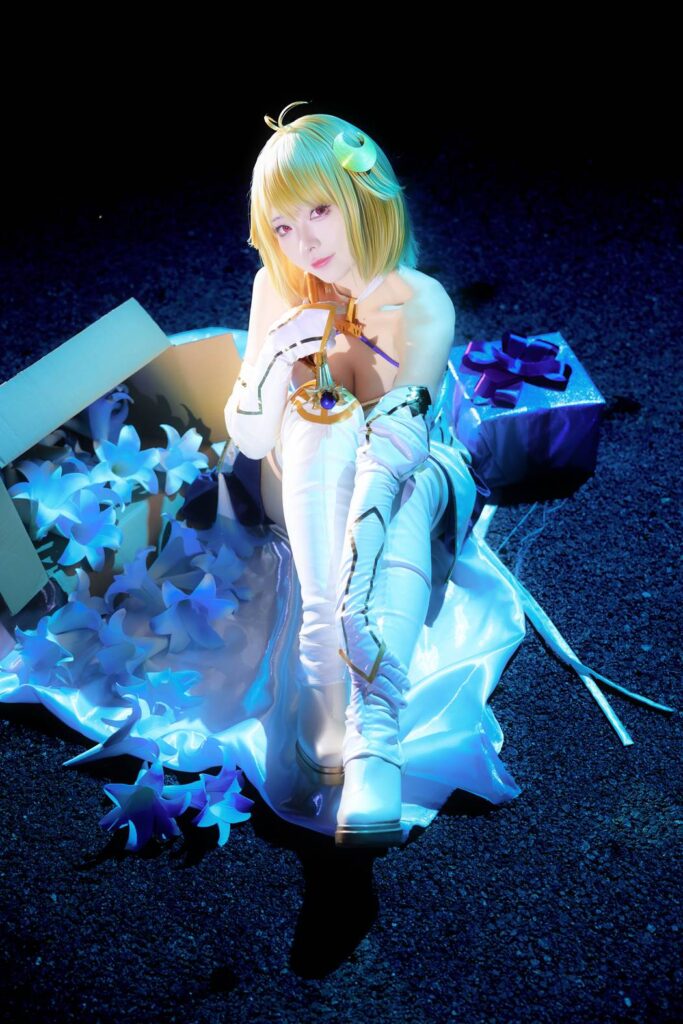 G44不会受伤 NO.132 – 白色月姬[22P/315MB]插图3