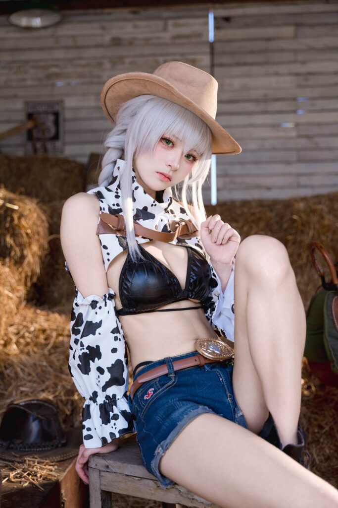 九柒喵 NO.023 – 碧蓝航线 法戈 纯白热潮[53P/435MB]插图3