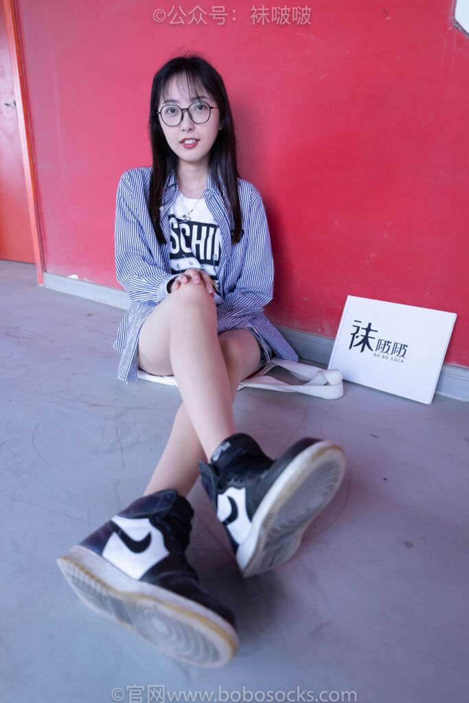 [BoBoSocks袜啵啵]NO.011 稚予-AJ、白色短棉袜、肉丝 [139P/1V/3.47GB]插图