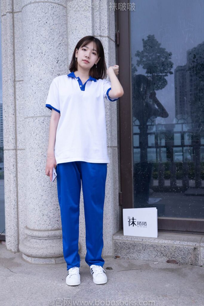 [BoBoSocks袜啵啵]NO.022 小甜豆-校服、贝壳头、白棉袜、肉丝 [140P/1V/6.34GB]插图2