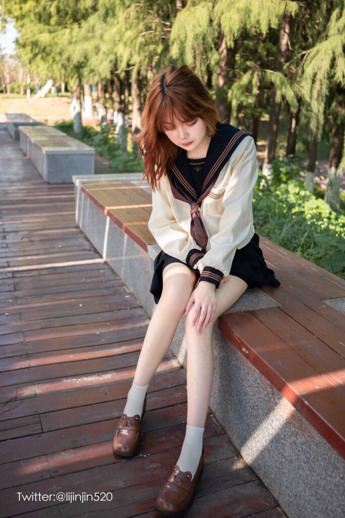 梨瑾瑾 NO.001 – 茶羽中[37P/402MB]插图2