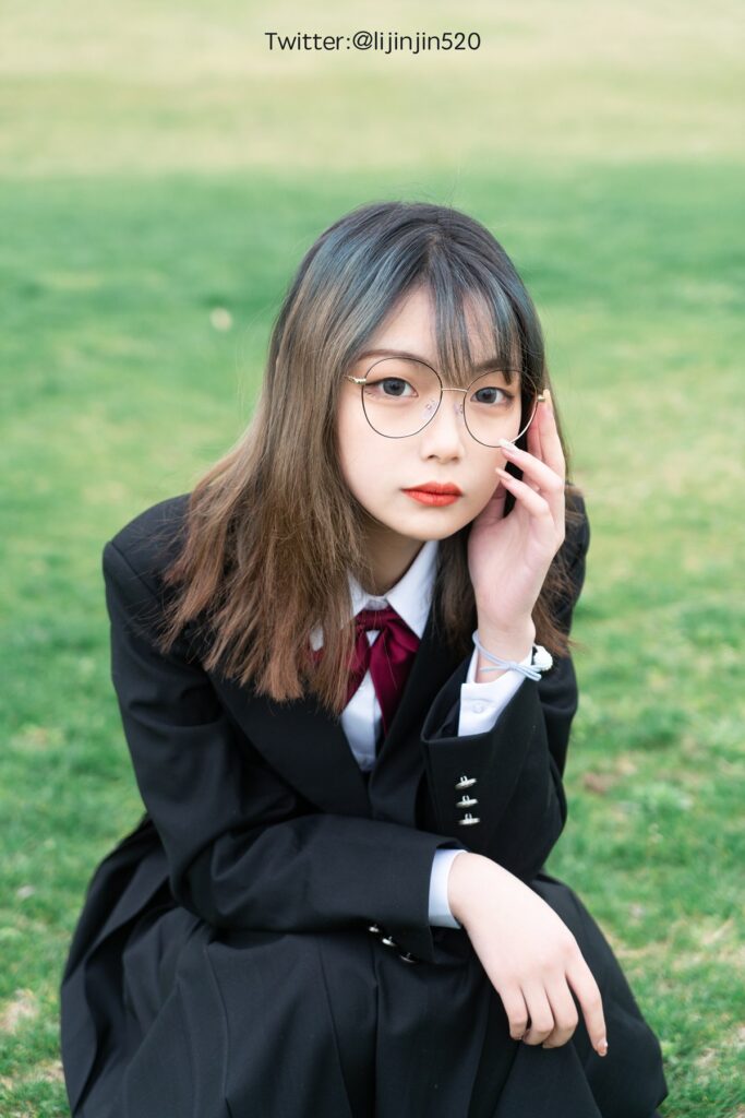 梨瑾瑾 NO.009 – 户外黑长服[20P/263MB]插图2