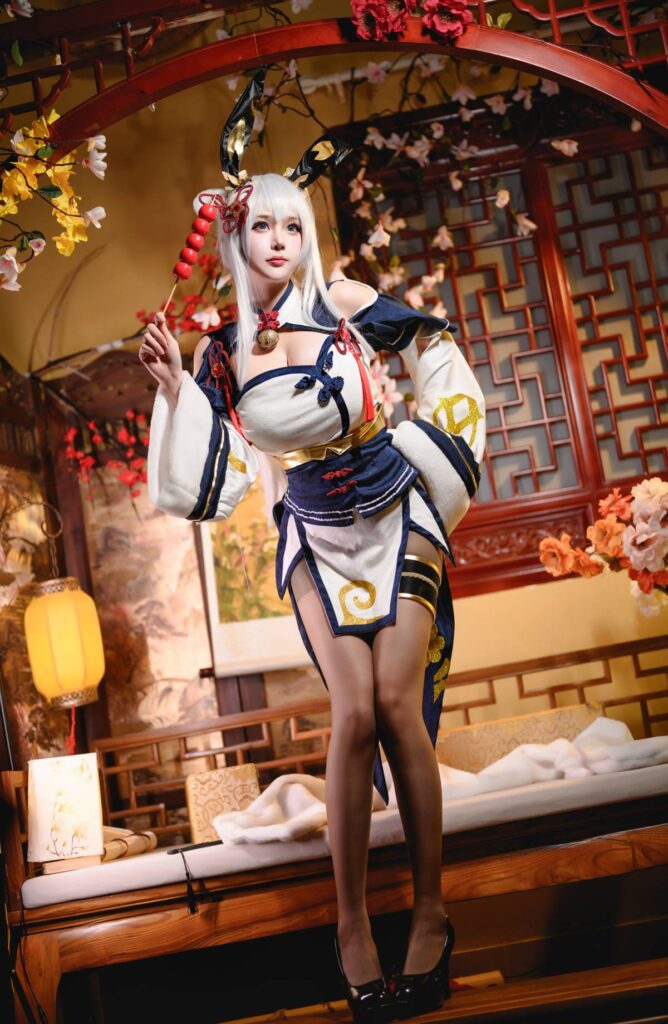 凛子酱 NO.014 – 旗袍兔兔[21P/97MB]插图1