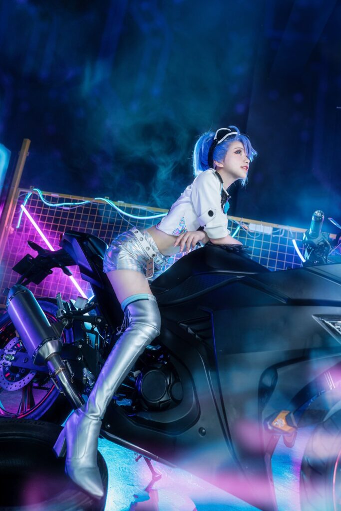 六二二同学 NO.007 – 机车少女[13/45MB]插图2