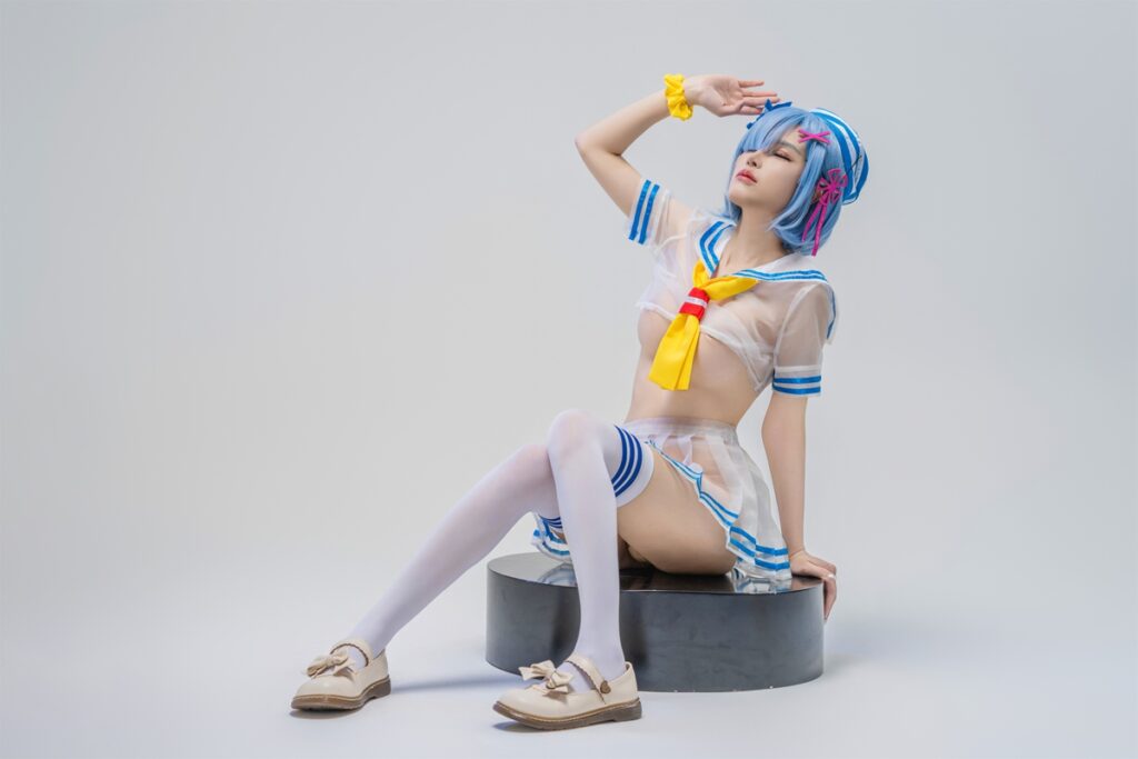 鹿八岁 NO.001 – Re：从零开始的异世界生活 蕾姆[36P/478MB]插图