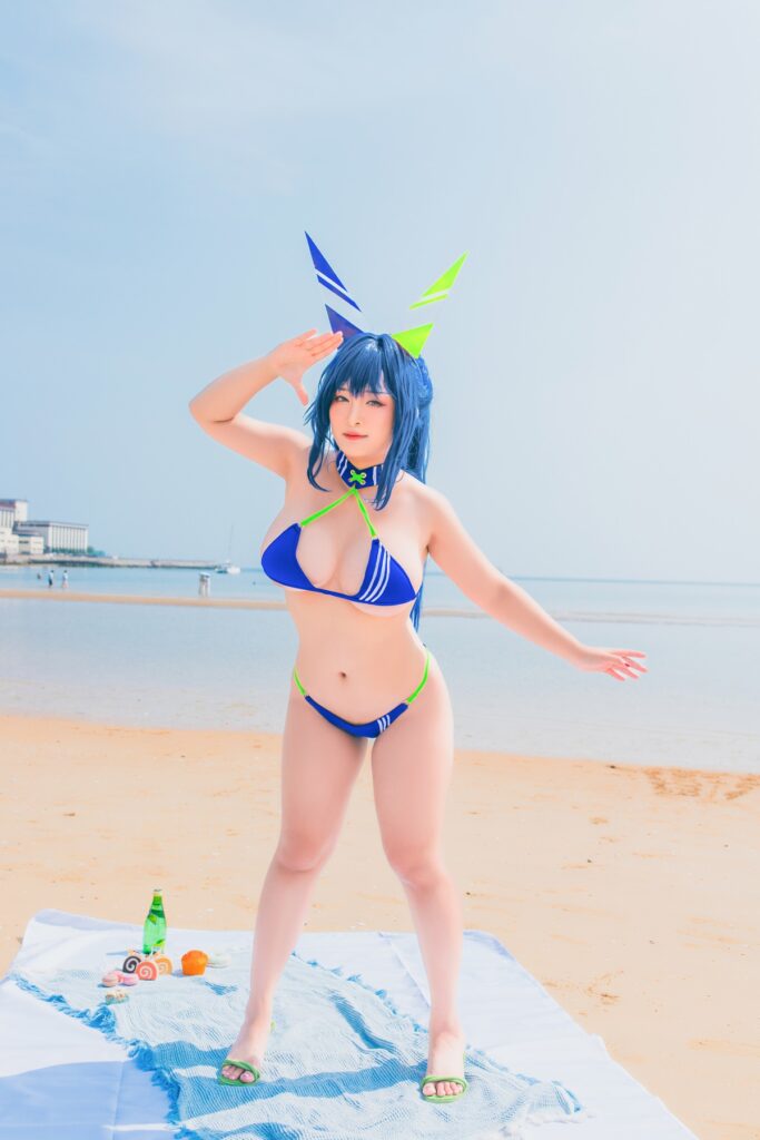 洛璃LoLiSAMA NO.052 – 热恋的盛夏 花园泳装[66P/565MB]插图2