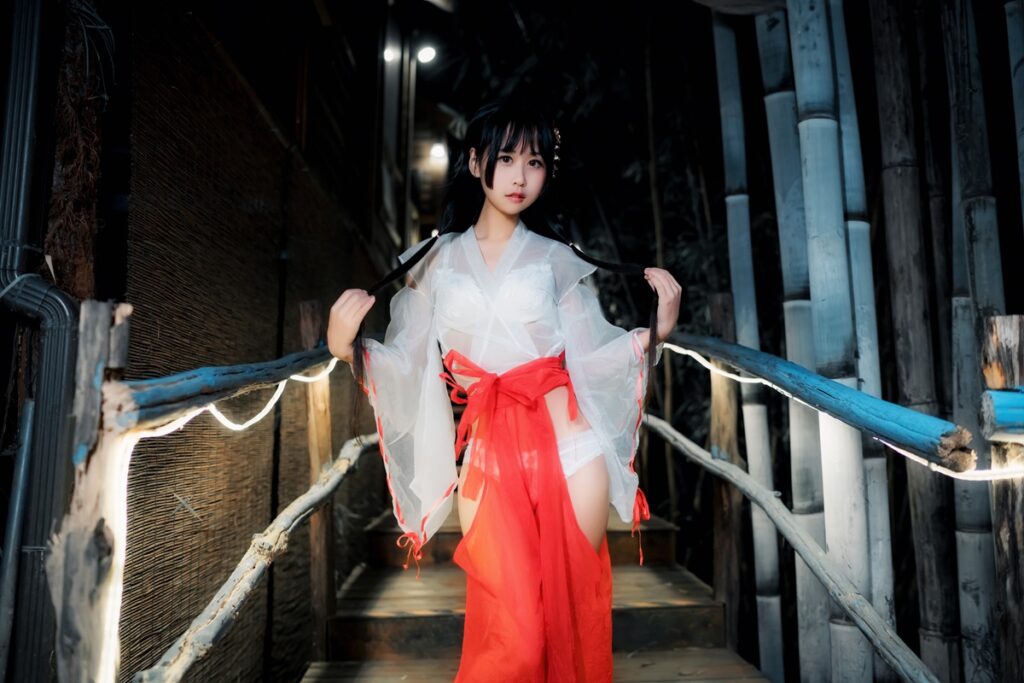 萌芽儿o0 NO.045 – 巫女[14P/93MB]插图1