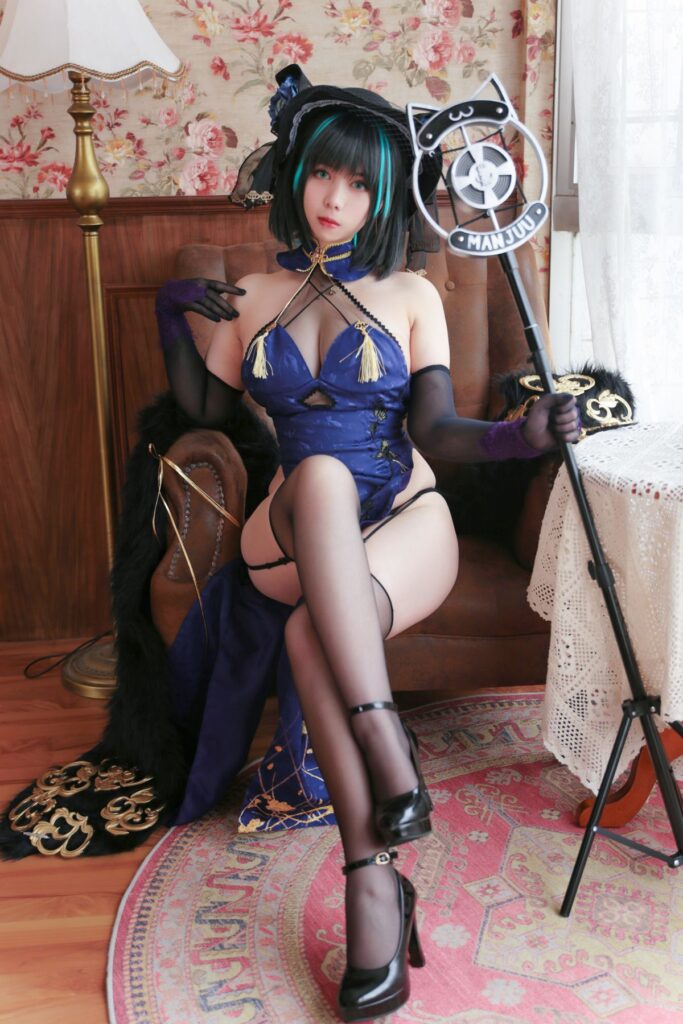 Meroko_魅瞳 NO.005 – 柴郡旗袍[33P/287MB]插图2