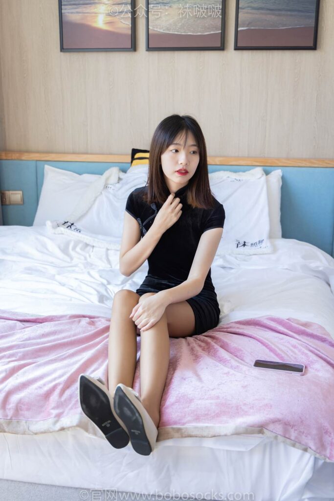 [BoBoSocks袜啵啵]NO.035 小甜豆-平底鞋、薄灰丝、薄咖啡丝 [133P/1V/2.05GB]插图2