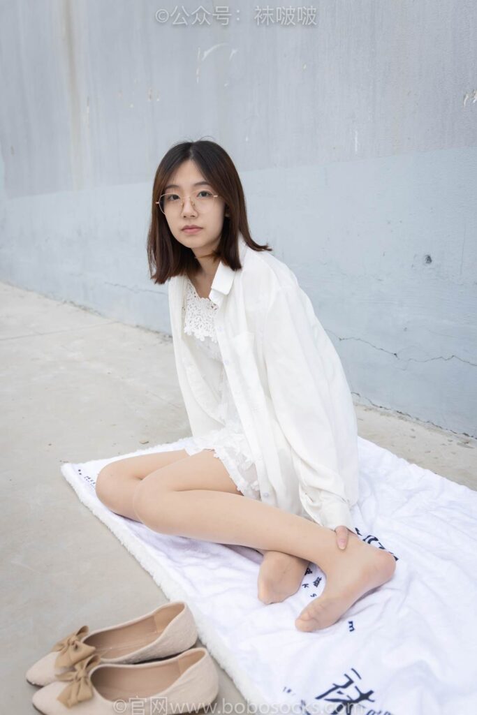 [BoBoSocks袜啵啵]NO.048 小甜豆-平底鞋、肉丝 [146P/1V/6.18GB]插图3