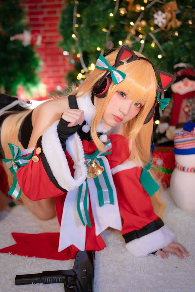 动漫博主Mime弥美 – 少女前线 TMP 圣诞节 [15P/241MB]插图2