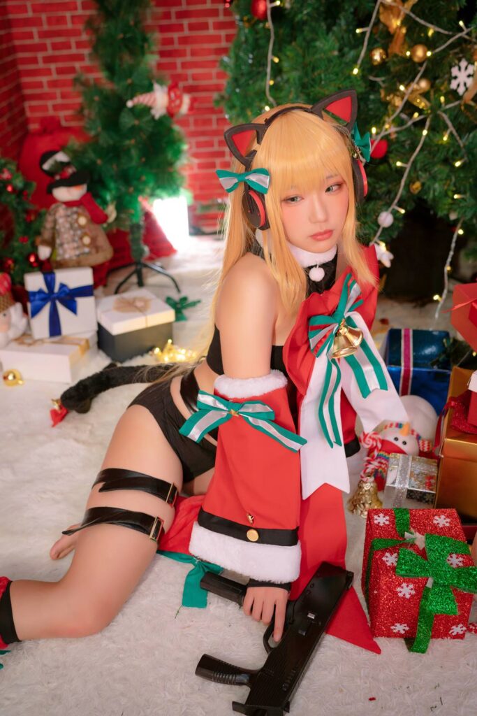 动漫博主Mime弥美 – 少女前线 TMP 圣诞节 [15P/241MB]插图1