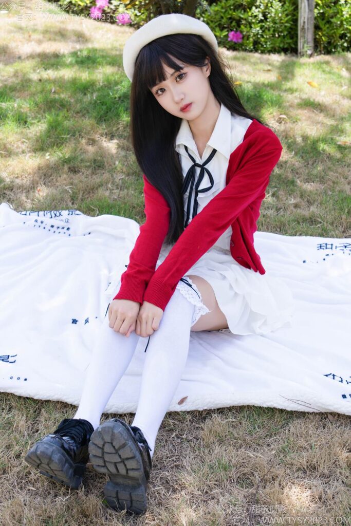 甜予摄影 NO.197 小甜桃-皮鞋、大腿袜、裸足[143P/2V/9.52GB]插图1