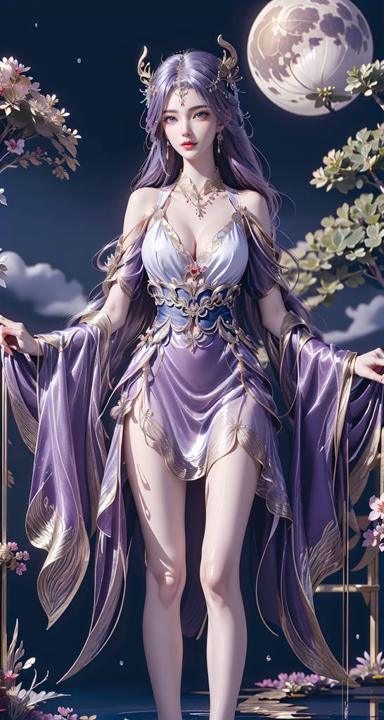 AI绘画 737 完美-云曦[29P/90M]插图1