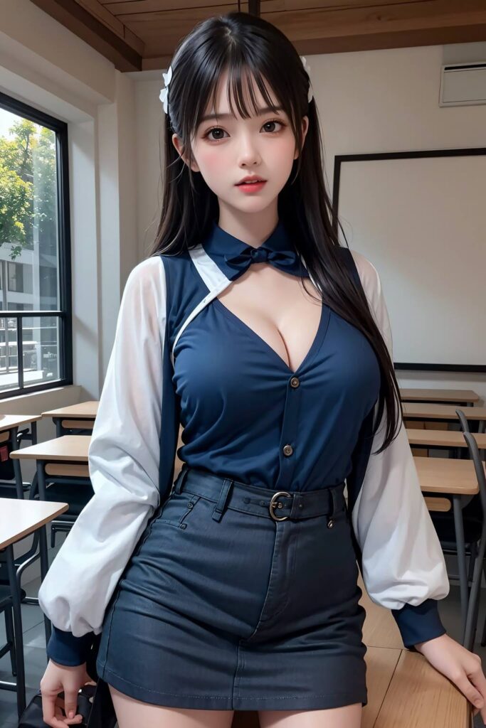 AI绘画 746 班花[32P/15M]插图1