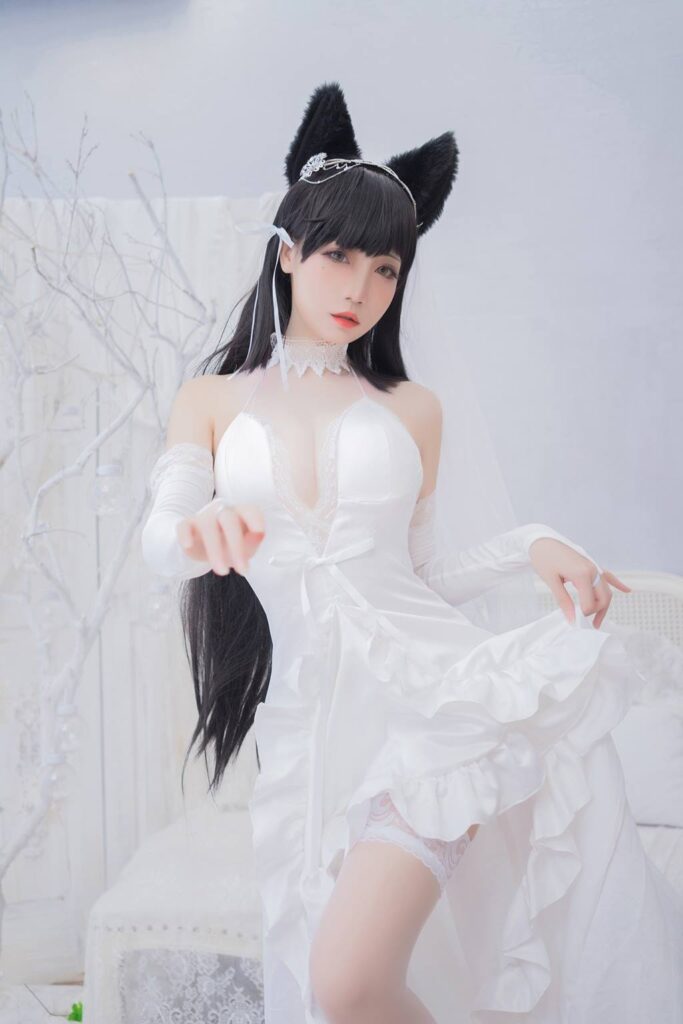 焖焖碳 NO.048 – 爱宕花嫁[20P/211MB]插图