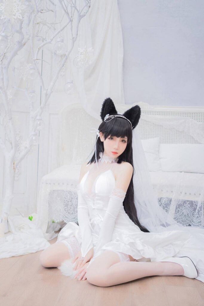 焖焖碳 NO.048 – 爱宕花嫁[20P/211MB]插图1