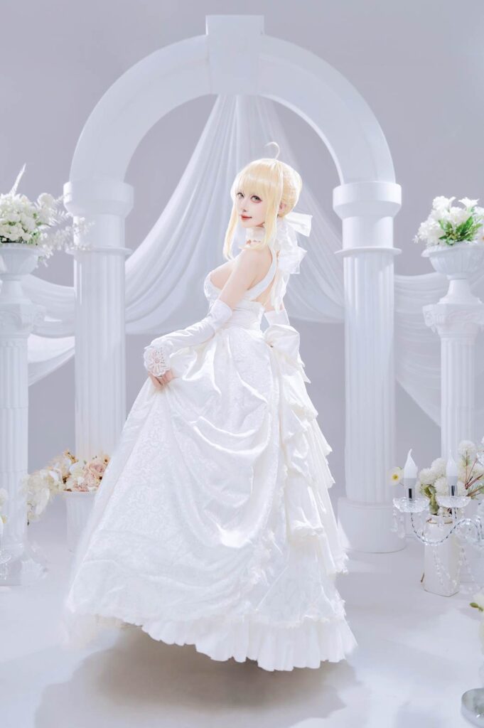 Shika小鹿鹿 NO.109 – FGO Saber花嫁[22P/284MB]插图