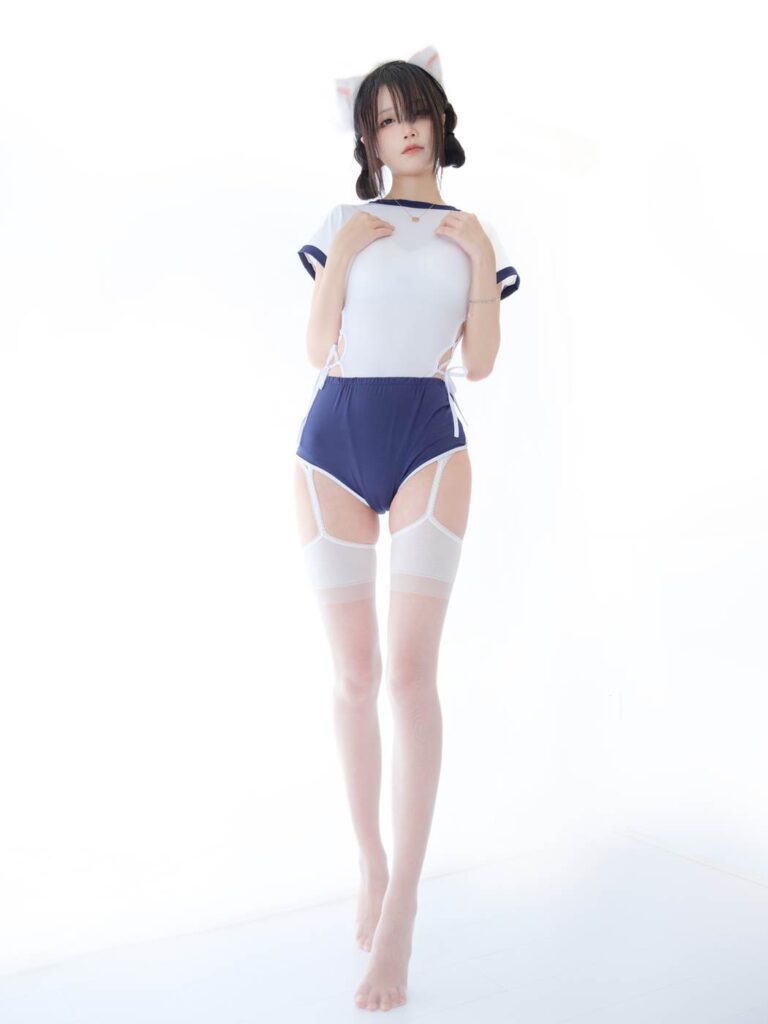 五更百鬼 NO.047 – 舰长 体操服 猫耳[25P/152MB]插图1