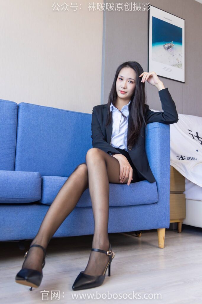 [BoBoSocks袜啵啵]NO.128 小安-高跟鞋、黑丝[137P/1V/5.97GB]插图2
