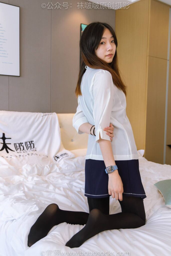 [BoBoSocks袜啵啵]NO.150 小甜豆-高跟鞋、厚黑丝[140P/1V/6.69GB]插图