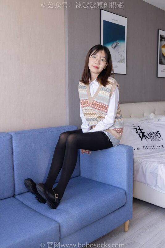 [BoBoSocks袜啵啵]NO.169 小甜豆-黑皮鞋、厚黑丝、厚肉丝[145P/1V/6.16GB]-无料摄影圈