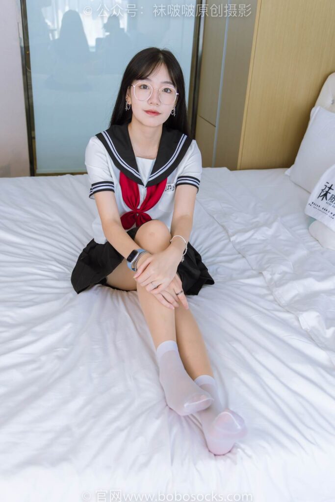 [BoBoSocks袜啵啵]NO.197 小甜豆-皮鞋、短白丝、肉丝、jk制服[139P/1V/5.76GB]插图