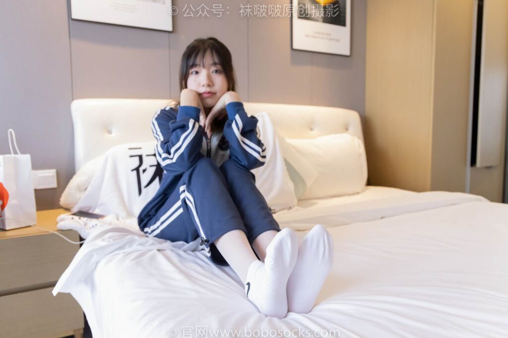 [BoBoSocks袜啵啵]NO.226 小甜豆-运动鞋、白棉袜、白丝[140P/1V/6.51GB]插图3