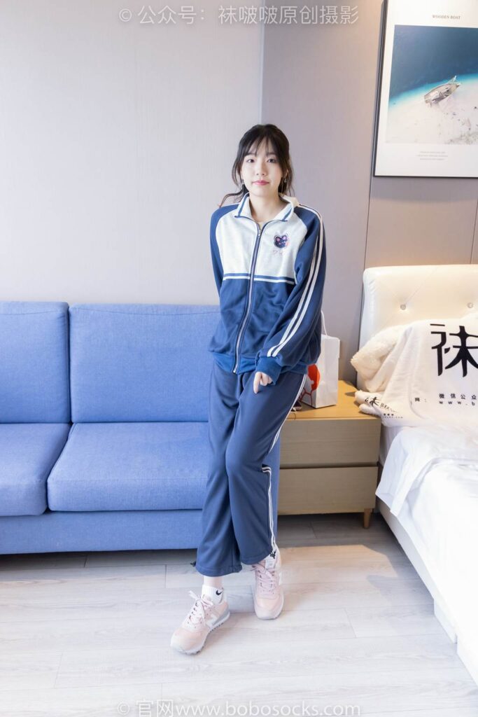 [BoBoSocks袜啵啵]NO.226 小甜豆-运动鞋、白棉袜、白丝[140P/1V/6.51GB]插图1