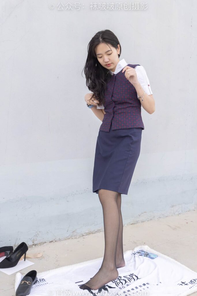 [BoBoSocks袜啵啵]NO.227 小甜豆-皮鞋、黑丝、裸足[150P/1V/5.41GB]插图2