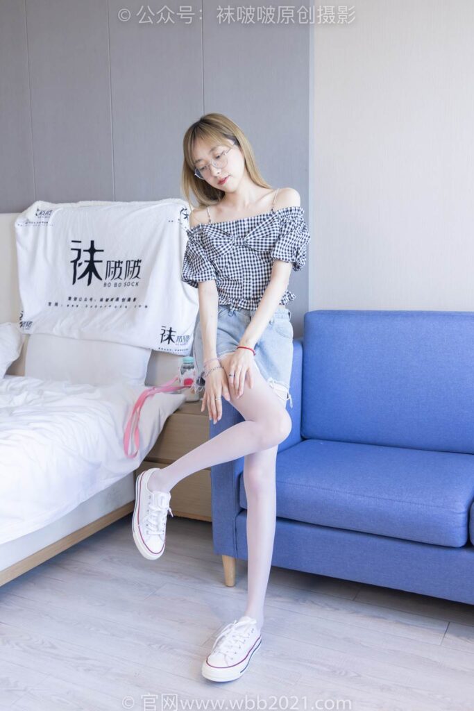 [BoBoSocks袜啵啵]NO.234 稚予-板鞋、白丝[150P/1V/5.82GB]插图