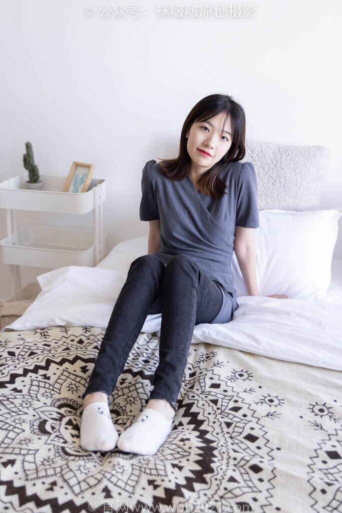 [BoBoSocks袜啵啵]NO.256 小甜豆-长靴、短白棉袜[133P/1V/5.50GB]插图3