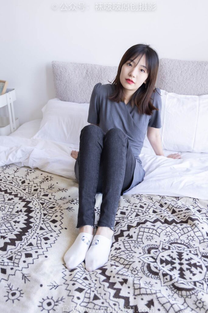 [BoBoSocks袜啵啵]NO.256 小甜豆-长靴、短白棉袜[133P/1V/5.50GB]插图