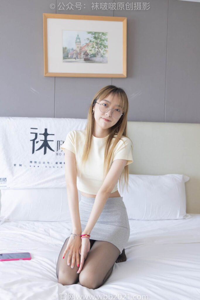 [BoBoSocks袜啵啵]NO.265 稚予-平底鞋、高跟鞋、黑丝、肉丝[148P/1V/5.41GB]插图3