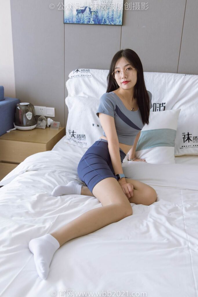 [BoBoSocks袜啵啵]NO.269 小甜豆-运动鞋、白棉袜、灰丝、瑜伽裤裤里丝[140P/1V/5.63GB]插图