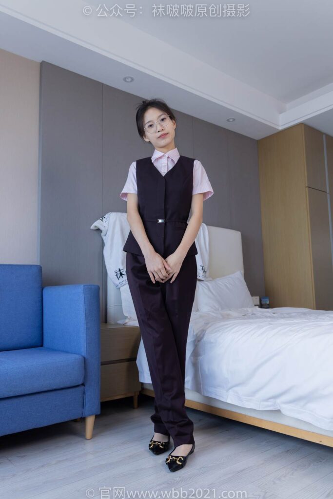 [BoBoSocks袜啵啵]NO.271 芝士-平底鞋银行制服[147P/1V/6.04GB]插图1